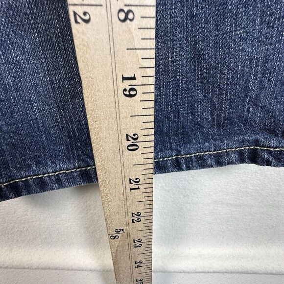 Levis Silvertab Shorts Mens 34 Blue 12" Grunge Denim Jean Shorts Jorts Y2K - Picture 4 of 13